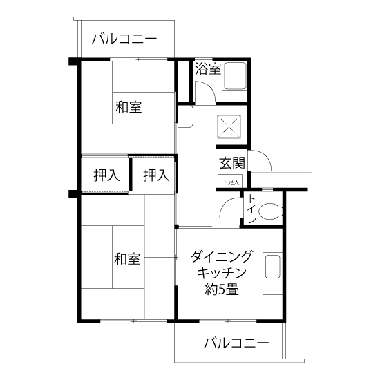 7-401 間取り