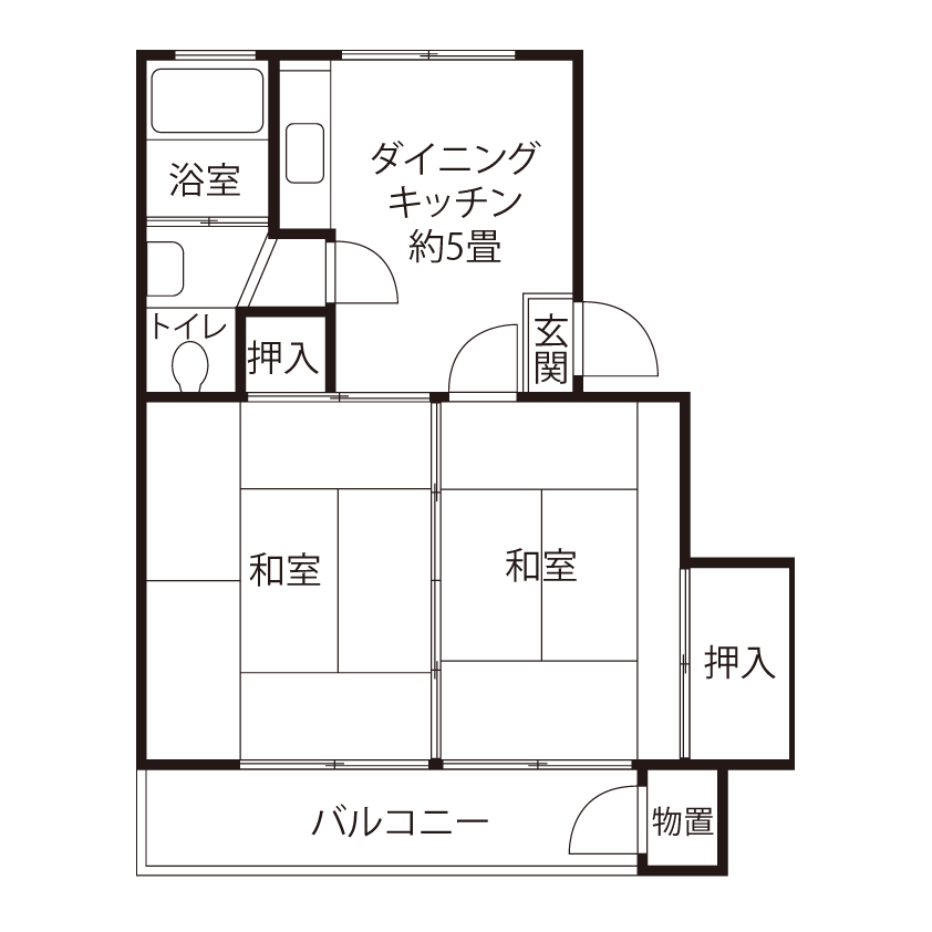 ロ-8-854 間取り