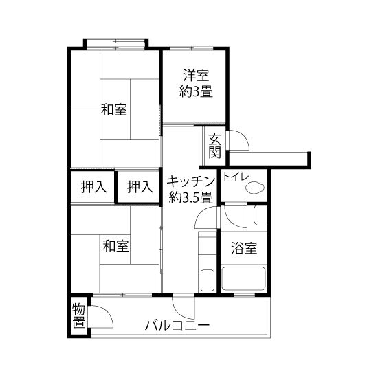 16-503 間取り